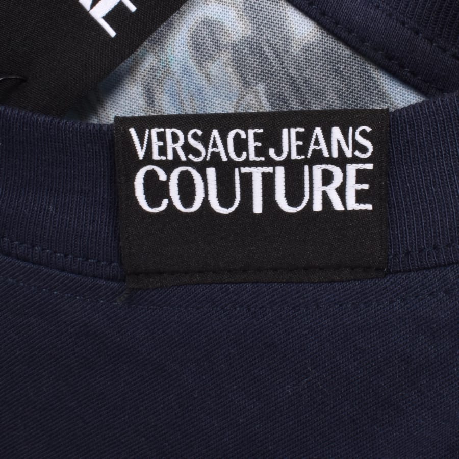 Versace Jeans Couture Regular Fit T Shirt Navy | Mainline